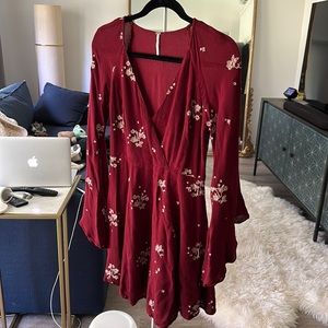 Free people embroidered dress